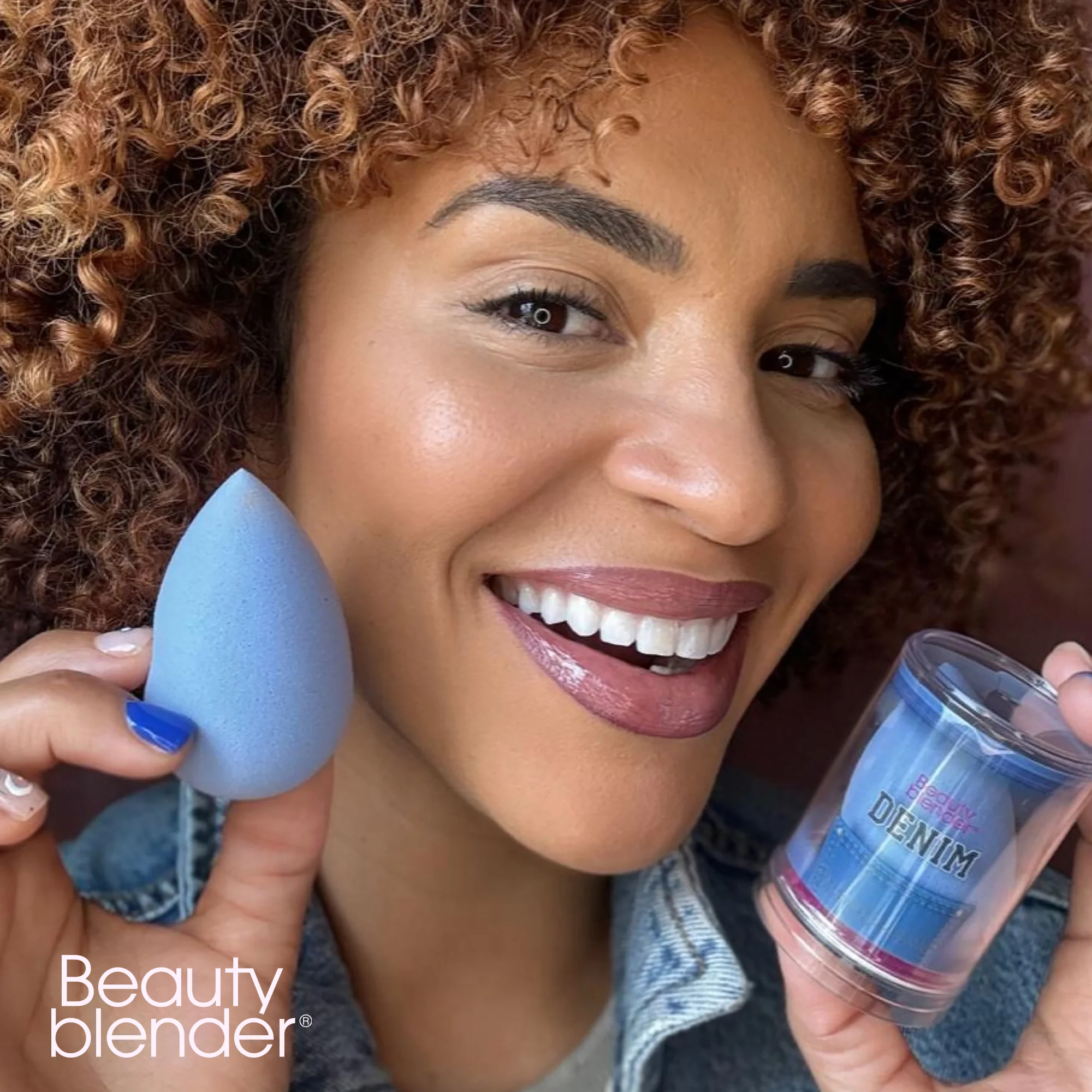Beautyblender® Denim Limited-Edition Makeup Sponge - Image 9