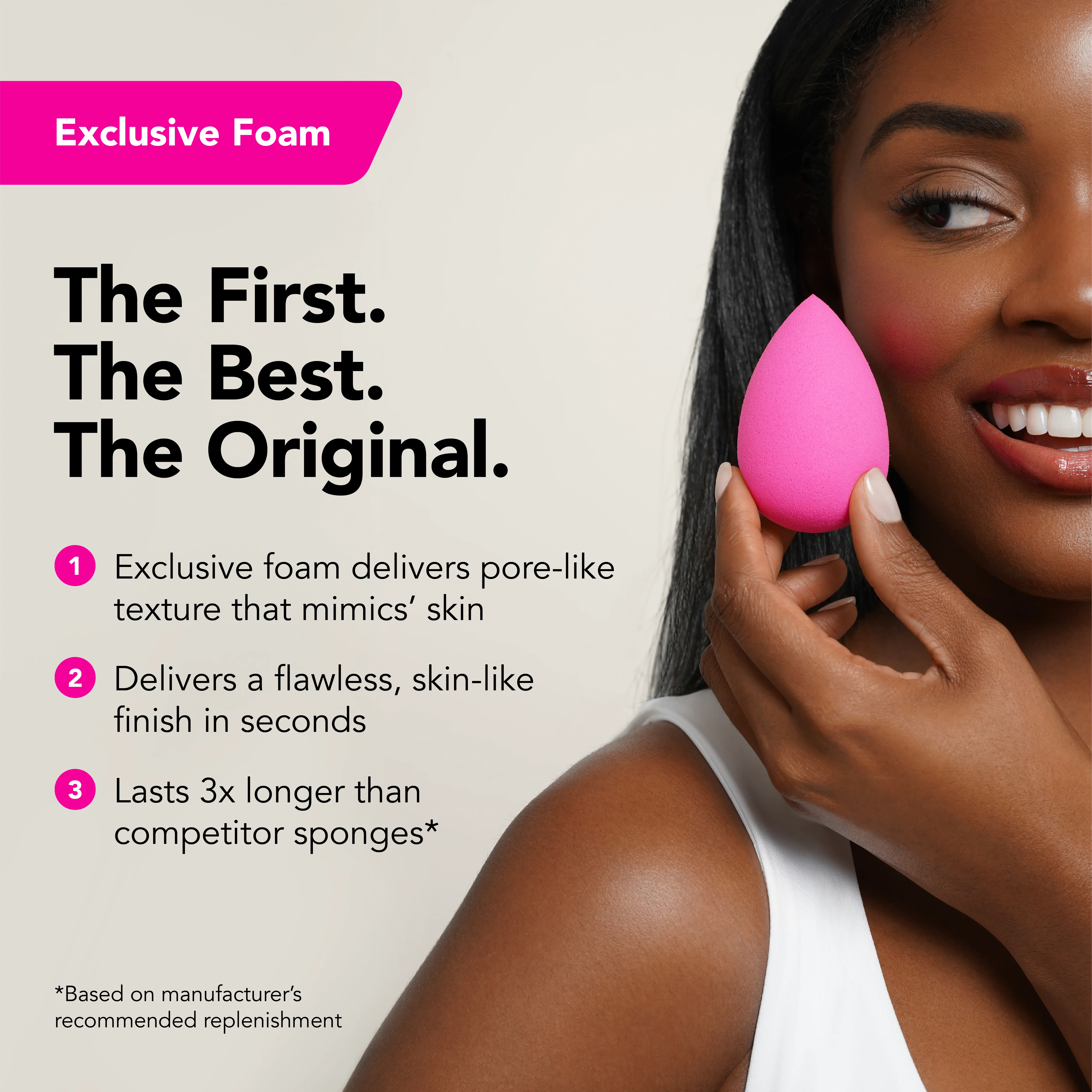 Beautyblender® Original Makeup Sponge - Image 3