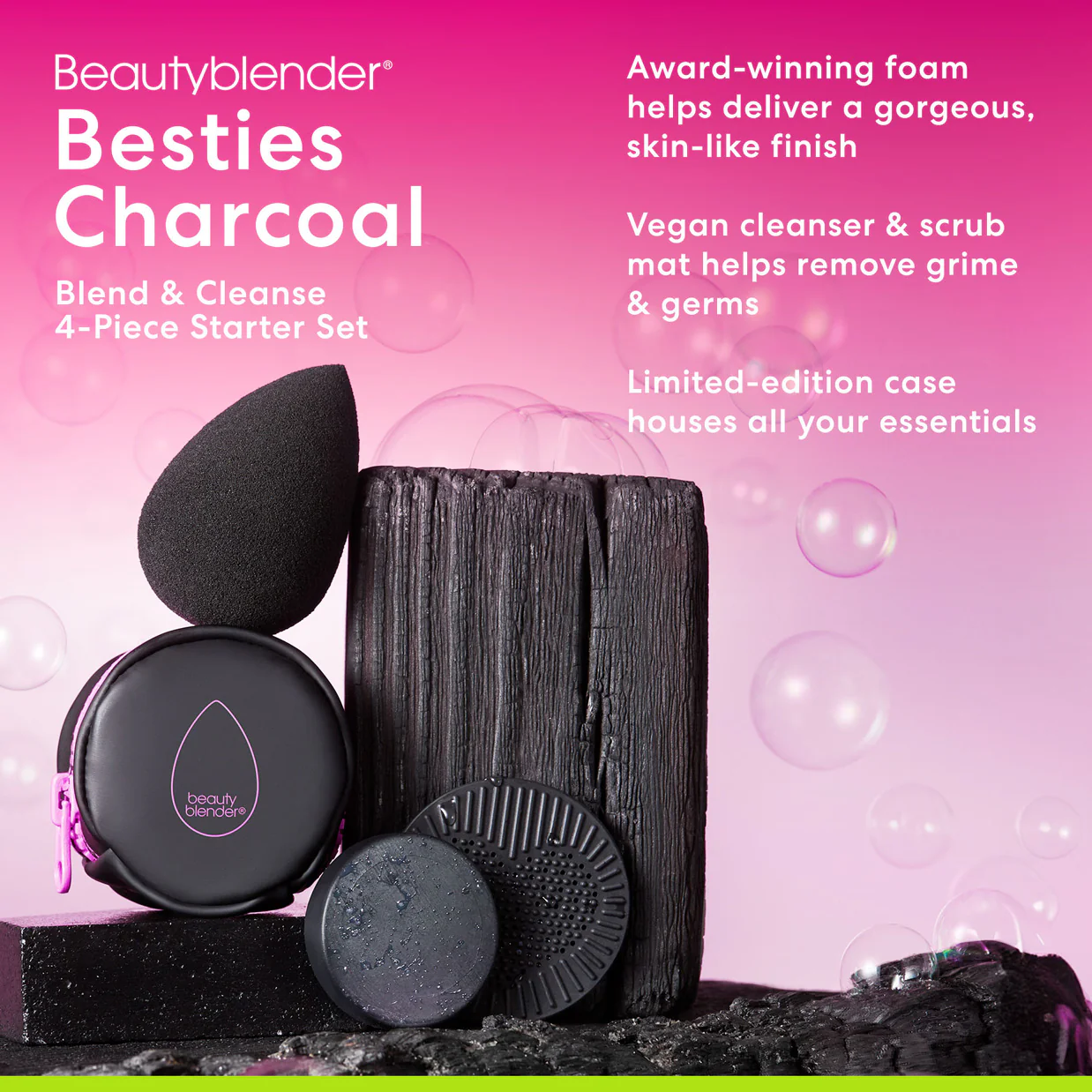 Besties Charcoal Blend & Cleanse 4-Piece Starter Set - Image 4