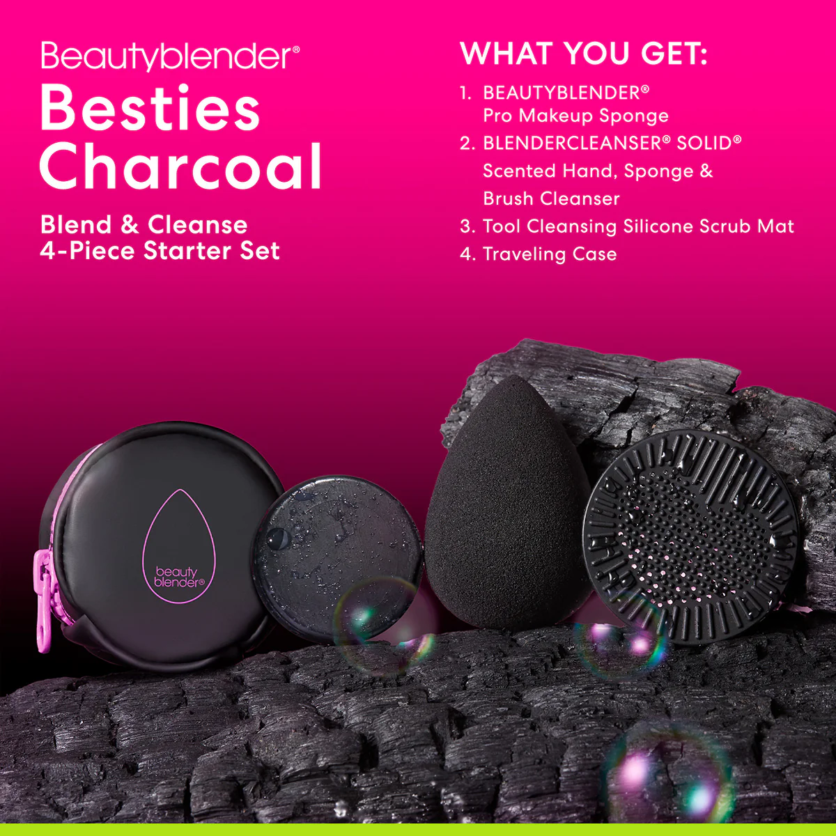 Besties Charcoal Blend & Cleanse 4-Piece Starter Set - Image 8
