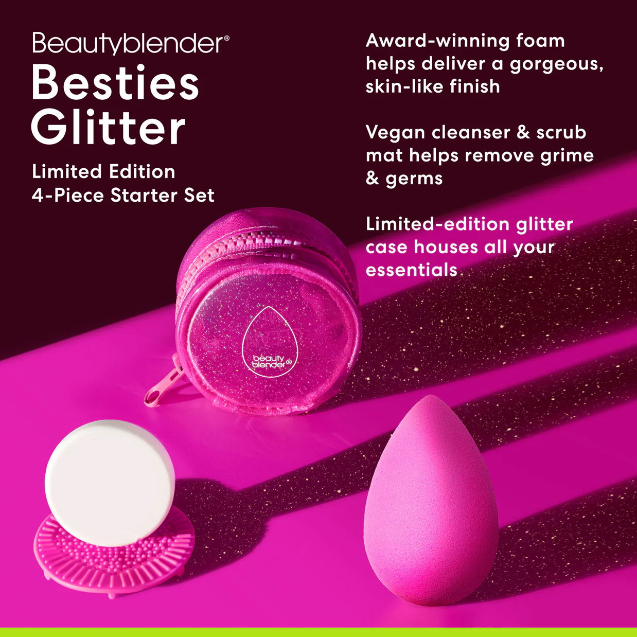 Besties Glitter Blend & Cleanse 4-Piece Starter Set - Image 4