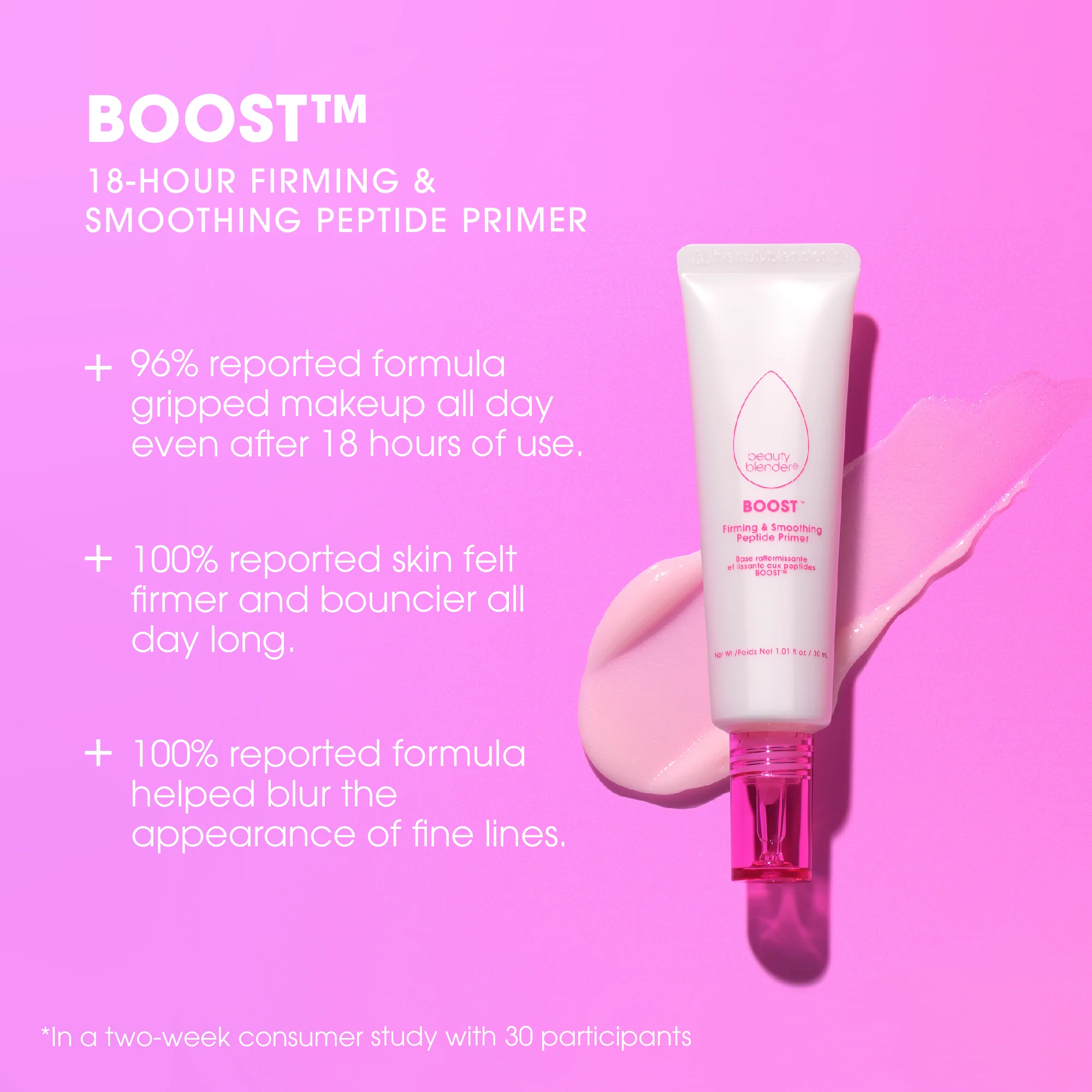 Boost™ 18-hour Firming & Smoothing Peptide + Ceramide Primer - Image 3