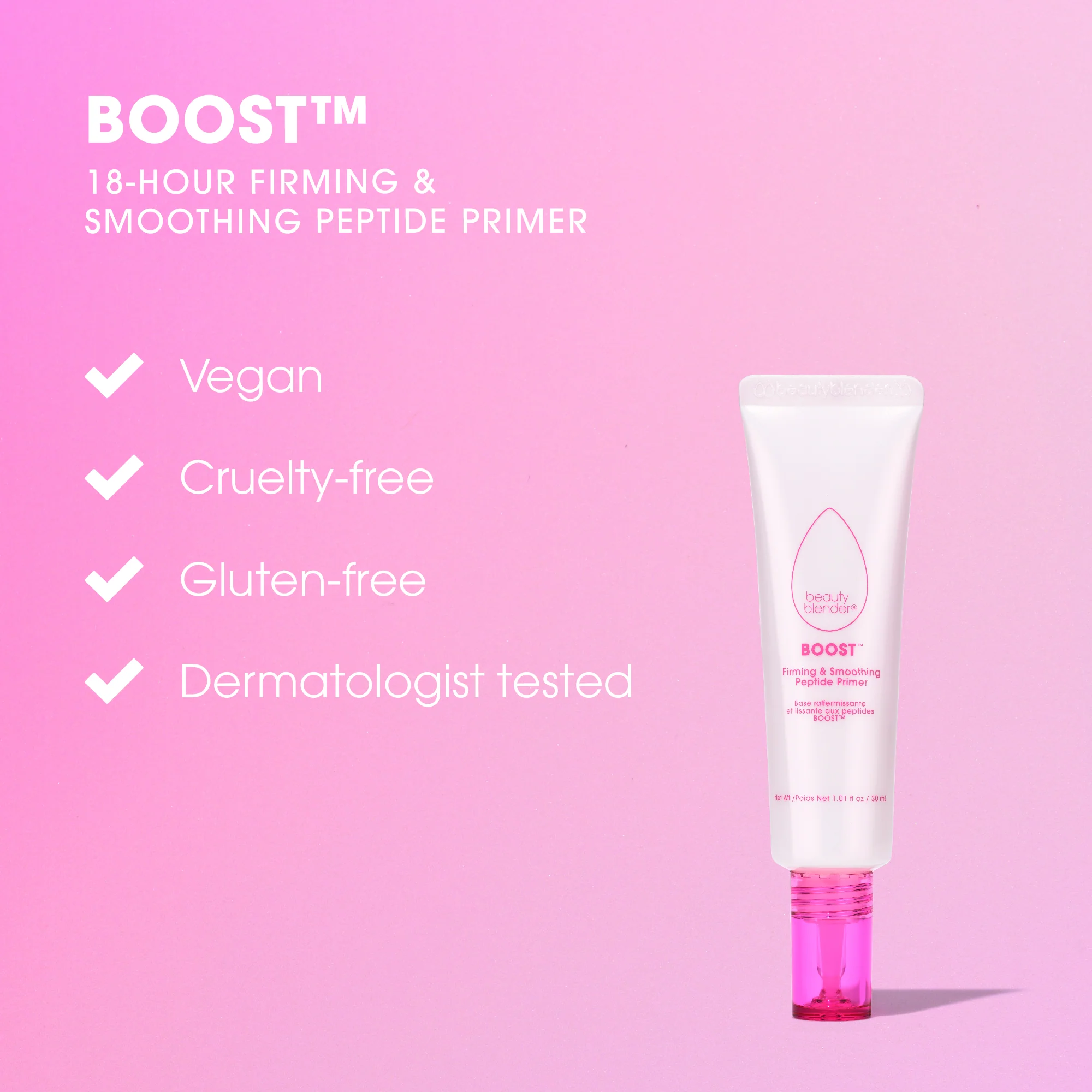 Boost™ 18-hour Firming & Smoothing Peptide + Ceramide Primer - Image 5
