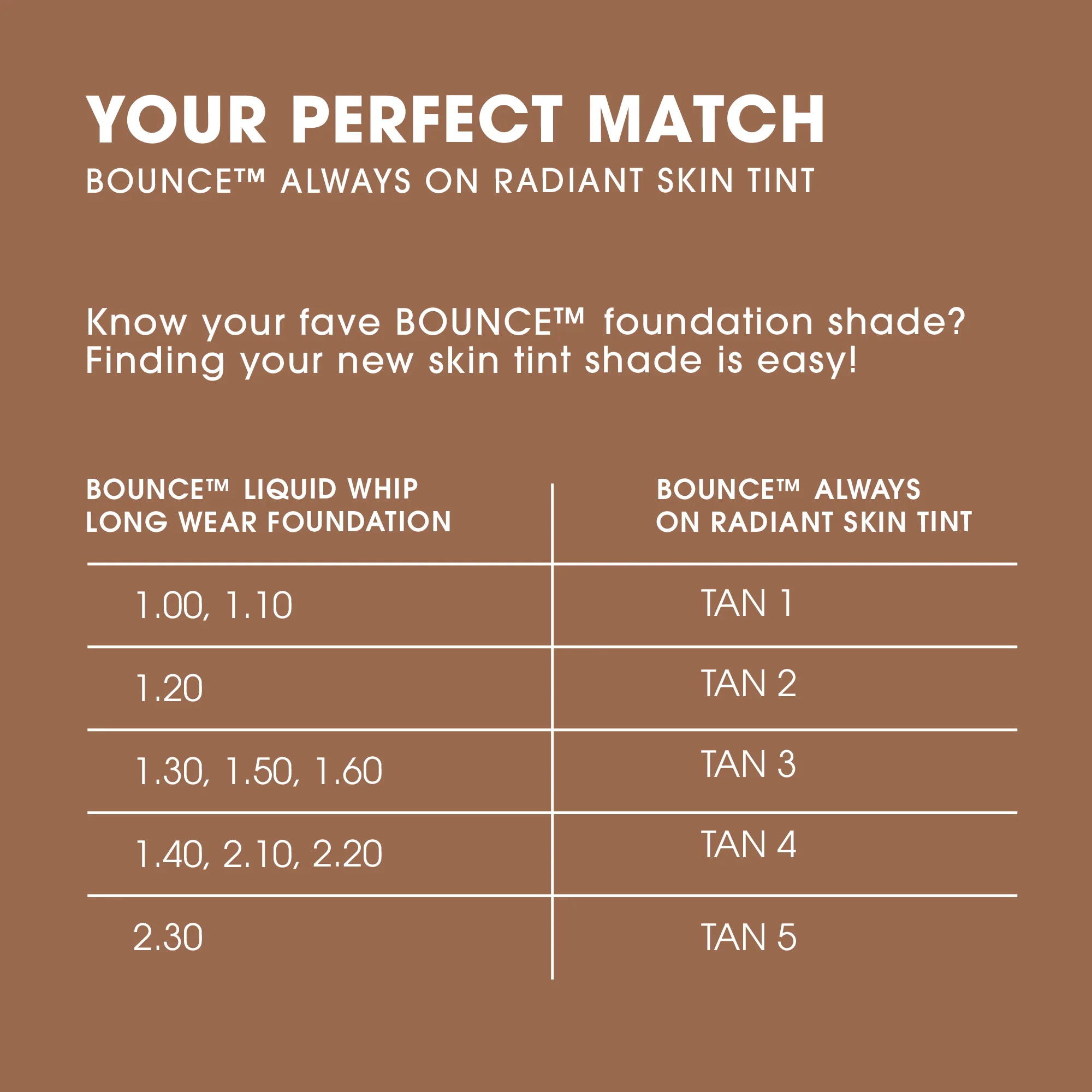 Bounce™ 12-Hour Always On Radiant Skin Tint - Image 127