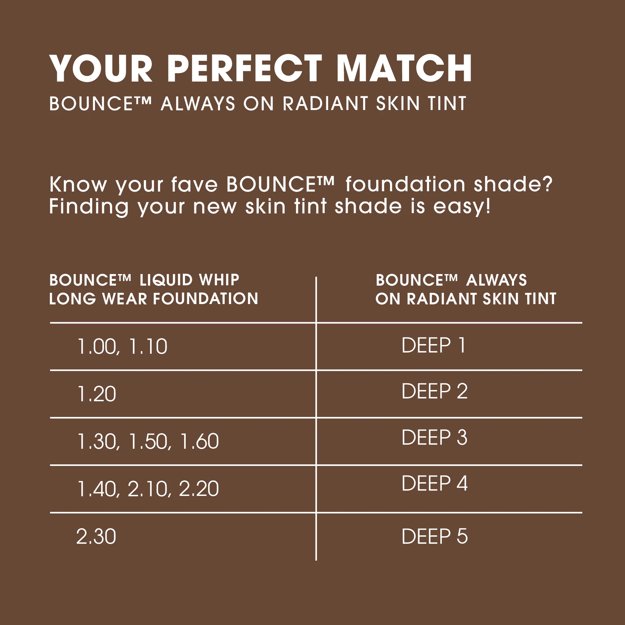 Bounce™ 12-Hour Always On Radiant Skin Tint - Image 135