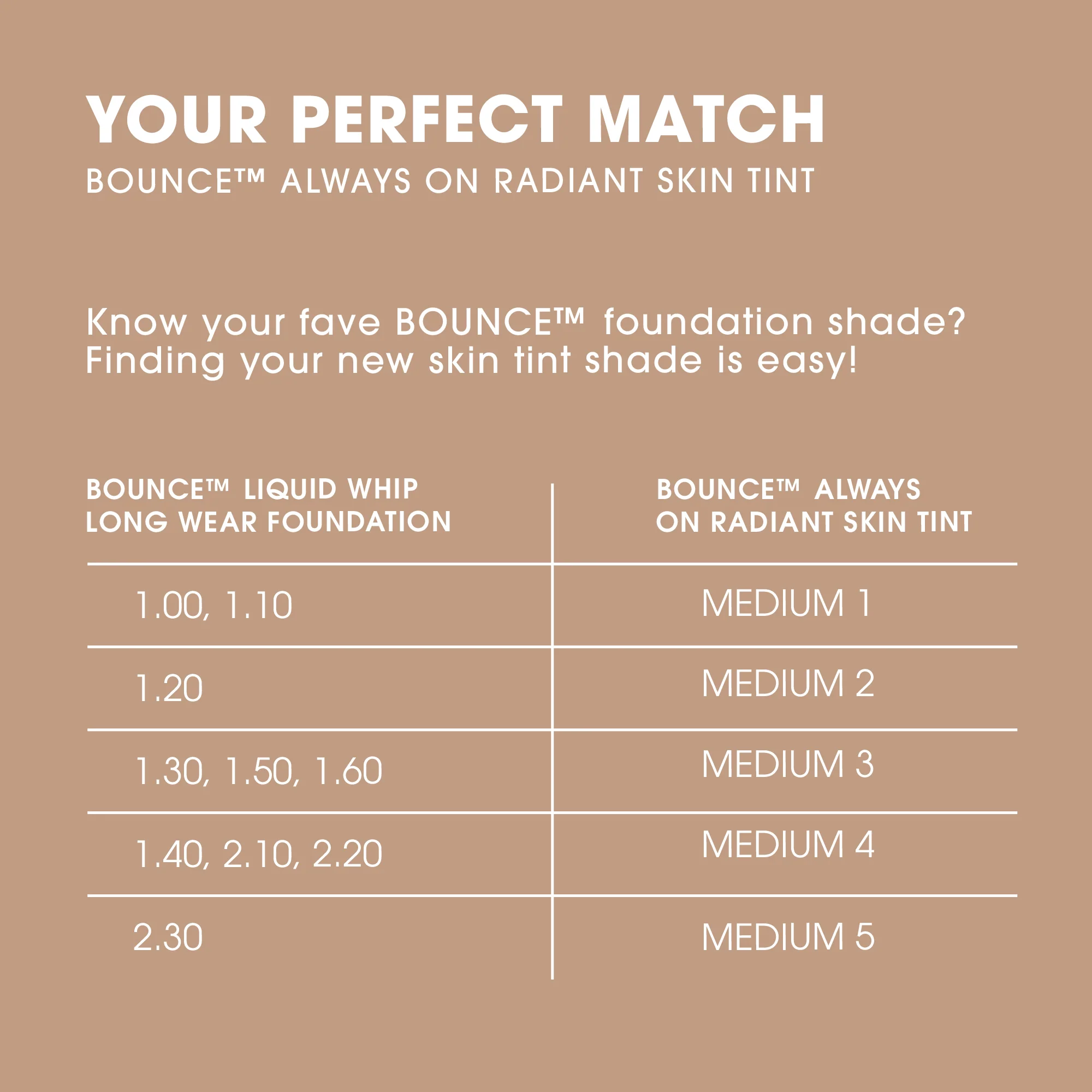 Bounce™ 12-Hour Always On Radiant Skin Tint - Image 142