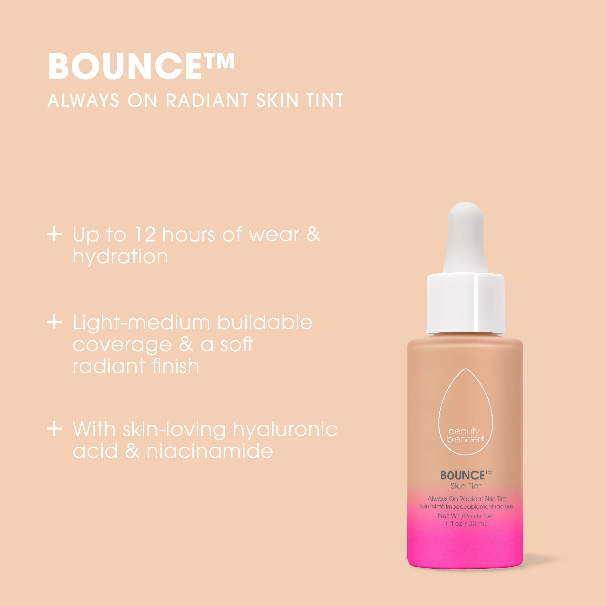 Bounce™ 12-Hour Always On Radiant Skin Tint - Image 33