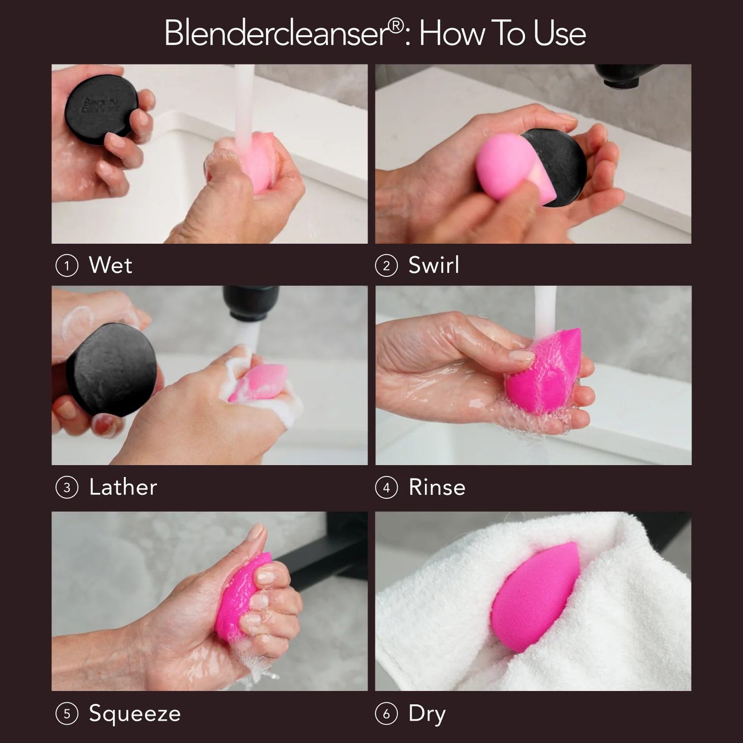Blendercleanser® Solid Charcoal Scented Sponge & Brush Cleanser - Image 5
