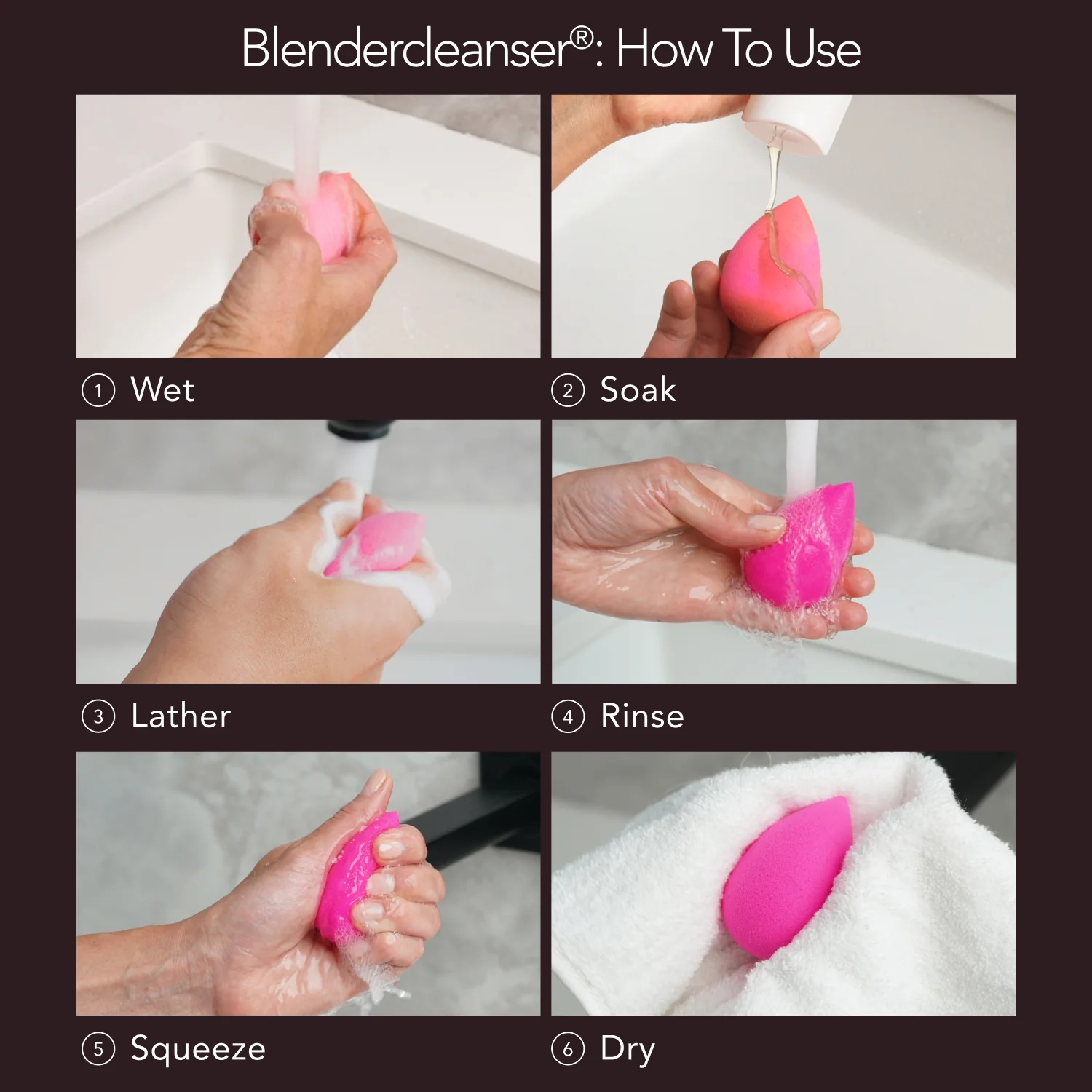 Blendercleanser® Liquid Lavender Scented Sponge & Brush Cleanser - Image 5